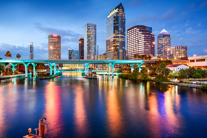 Tampa, Florida Skyline